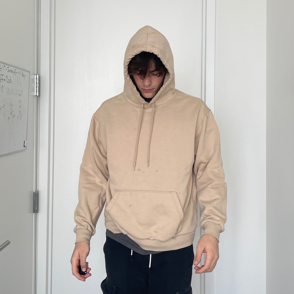 Tan hoodie